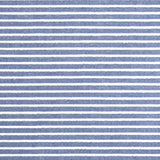 Tecido de Piqué Otomano Azul - Ribes y Casals