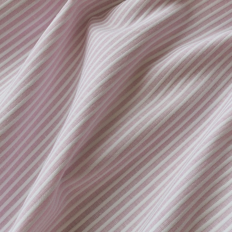 Tecido Piquê Otomano Multicor Rosa - Ribes y Casals