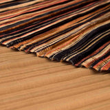 Tela Plisado Soleil Terciopelo Marrón - Ribes y Casals