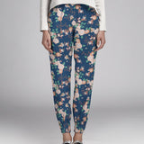 Crepe Marrocain Bouqet Preta - Ribes y Casals