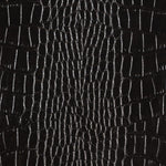 Tecido Polipele Crocodilo Negro - Ribes y Casals