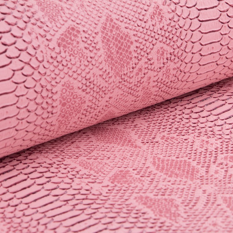 Tela Polipiel Reptil Granate - Ribes y Casals