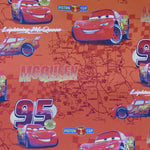 Tecido de Popeline Disney Carros Coral - Ribes y Casals