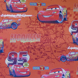 Tecido de Popeline Disney Carros Coral - Ribes y Casals