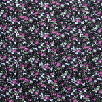 Tecido de Popelina Flamenga Liberty Flor Rosa - Ribes y Casals