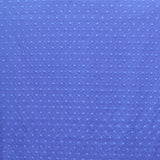 Tecido de Popeline Bola Bordada Tom Sobre Tom Azul Denim - Ribes y Casals