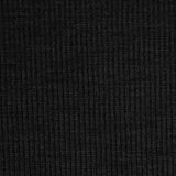 Tecido de Malha Canelado Preto - Ribes y Casals