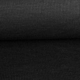 Tecido de Malha Canelado Preto - Ribes y Casals
