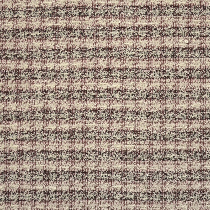 Tecido de Malha Chanel Pied-de-poule Vermelho - Ribes y Casals