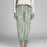 Tela Punto Crepe Reptil Verde - Ribes y Casals