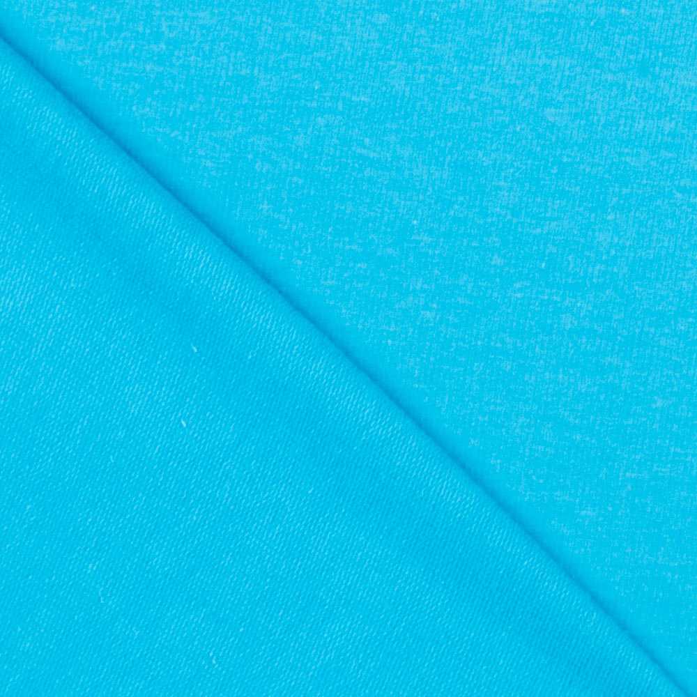 Tela Punto Felpa Turquesa - Ribes y Casals