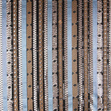 Tela Punto Lycra Lentejuela Étnica Cobre - Ribes y Casals