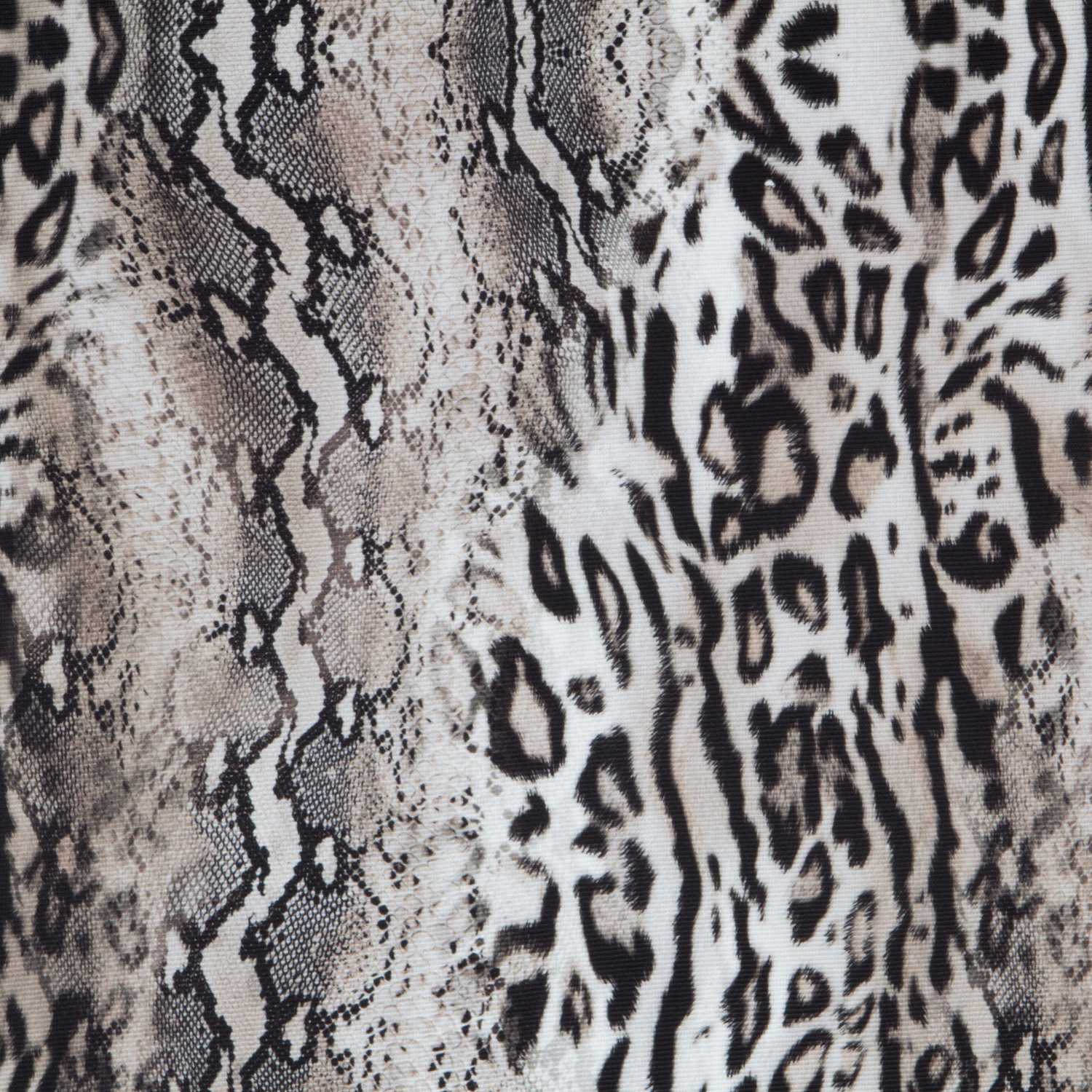 Tela Punto Otomán Reptil Marrón - Ribes y Casals