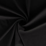 Tecido Punto Roma Preto - Ribes y Casals