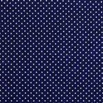 Tecido de Malha Viscose Bola Mini Marinho - Ribes y Casals