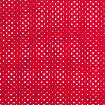 Tecido de Malha Viscose Bola Mini Vermelho - Ribes y Casals