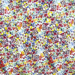 Tecido de Malha de Viscose Mosaico Flor Amarelo - Ribes y Casals