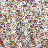 Tecido de Malha de Viscose Mosaico Flor Amarelo - Ribes y Casals