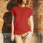 Malha de Viscose Laranja Queimado - Ribes y Casals