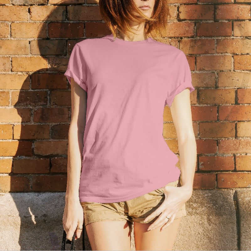 Malha de Viscose Rosa Envelhecido - Ribes y Casals