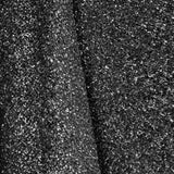 Tecido de Ráfia Metalizado Preto - Ribes y Casals