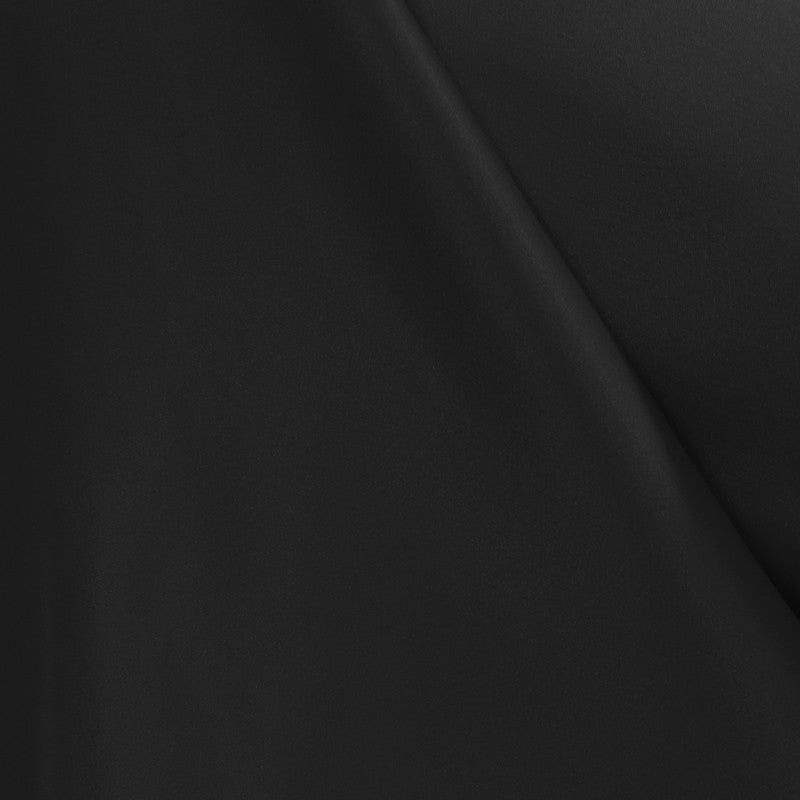 Tecido Cetim Poliéster Preto - Ribes y Casals