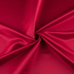 Teia Raso Poliéster Vermelho Rubí - Ribes y Casals