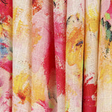 Tecido Rústico Aquarela Explosão - Ribes y Casals