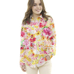 Tecido Rústico Aquarela Explosão - Ribes y Casals