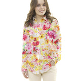 Tecido Rústico Aquarela Explosão - Ribes y Casals