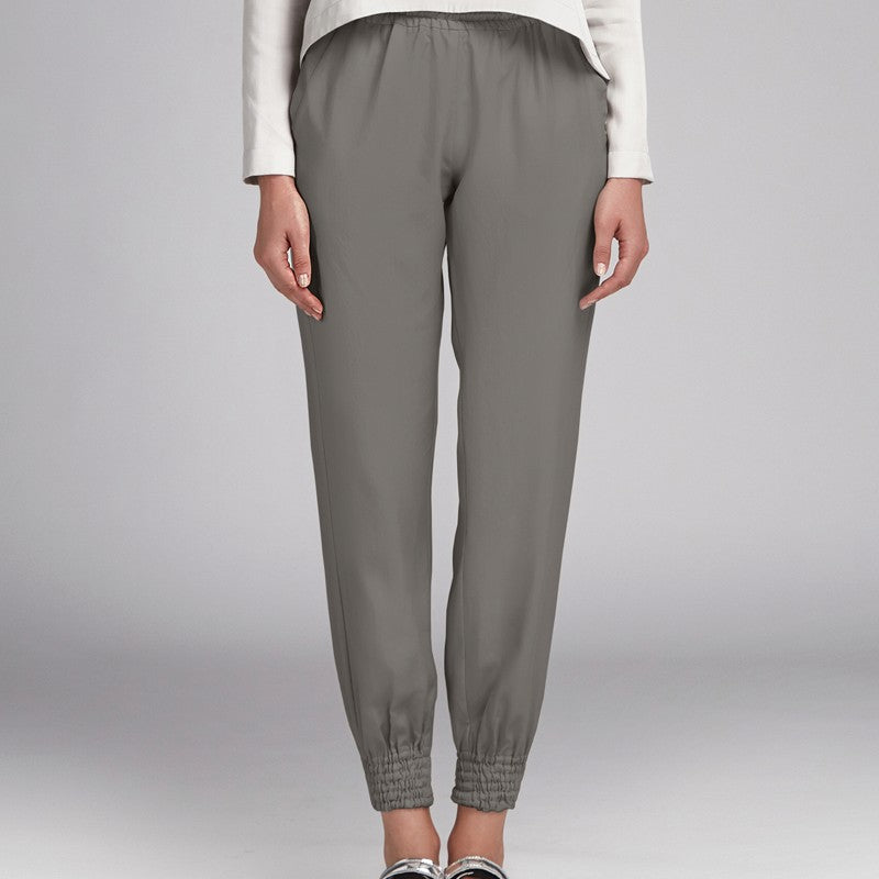 Tecido Cetim Catiónico Cinza - Ribes y Casals