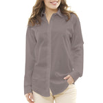 Tecido Cetim Catiónico Cinza - Ribes y Casals