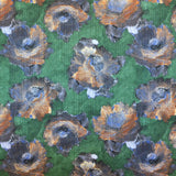 Tela Xantung Estampado Verde - Ribes y Casals