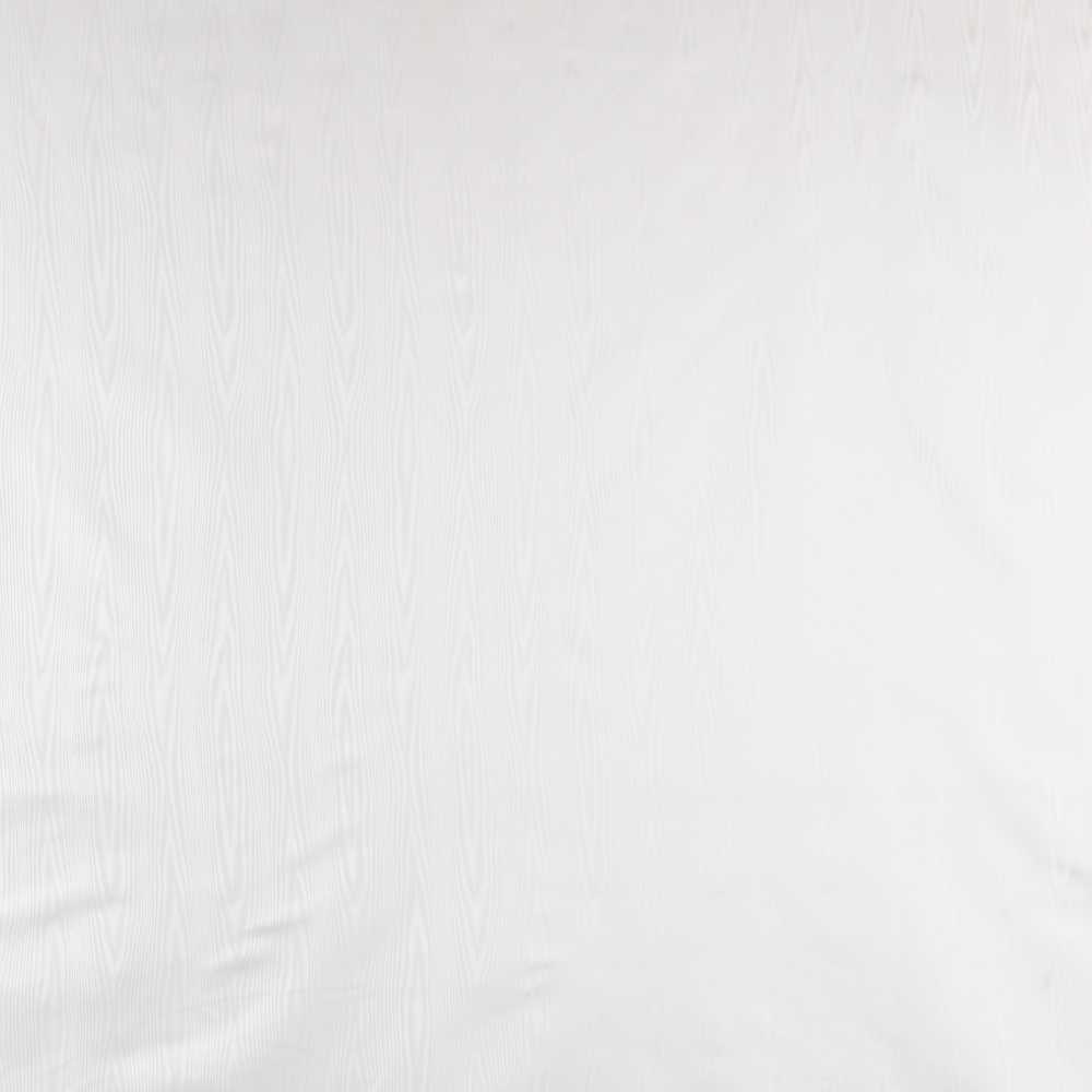 Tecido Tafeta Moire Branco - Ribes y Casals