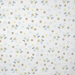 Tecido Turco Estampado Corujas Azul-celeste - Ribes y Casals