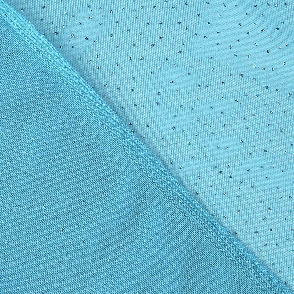 Tecido de Tule Brilhos Azul - Ribes y Casals