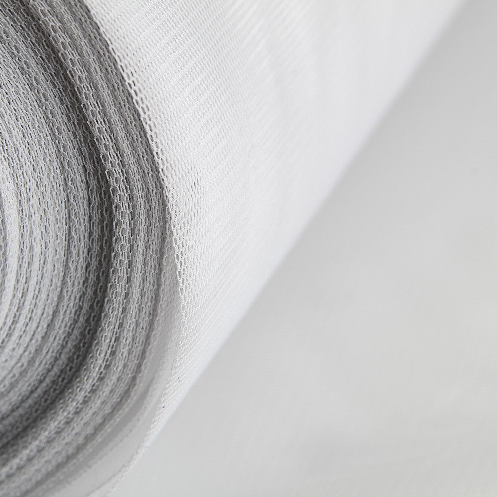 Tecido Tule Ilusão Cinzento Claro - Ribes y Casals