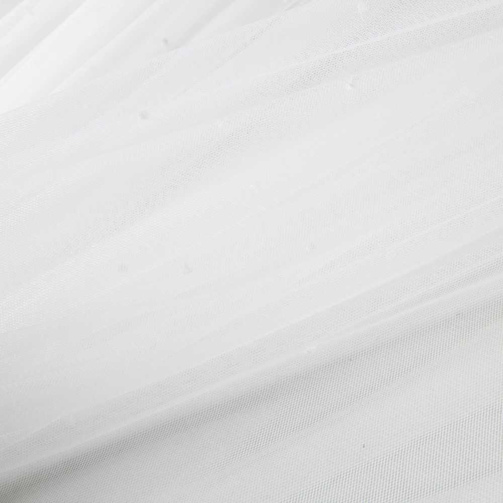 Tecido Tule Véu Plumeti Cru - Ribes y Casals