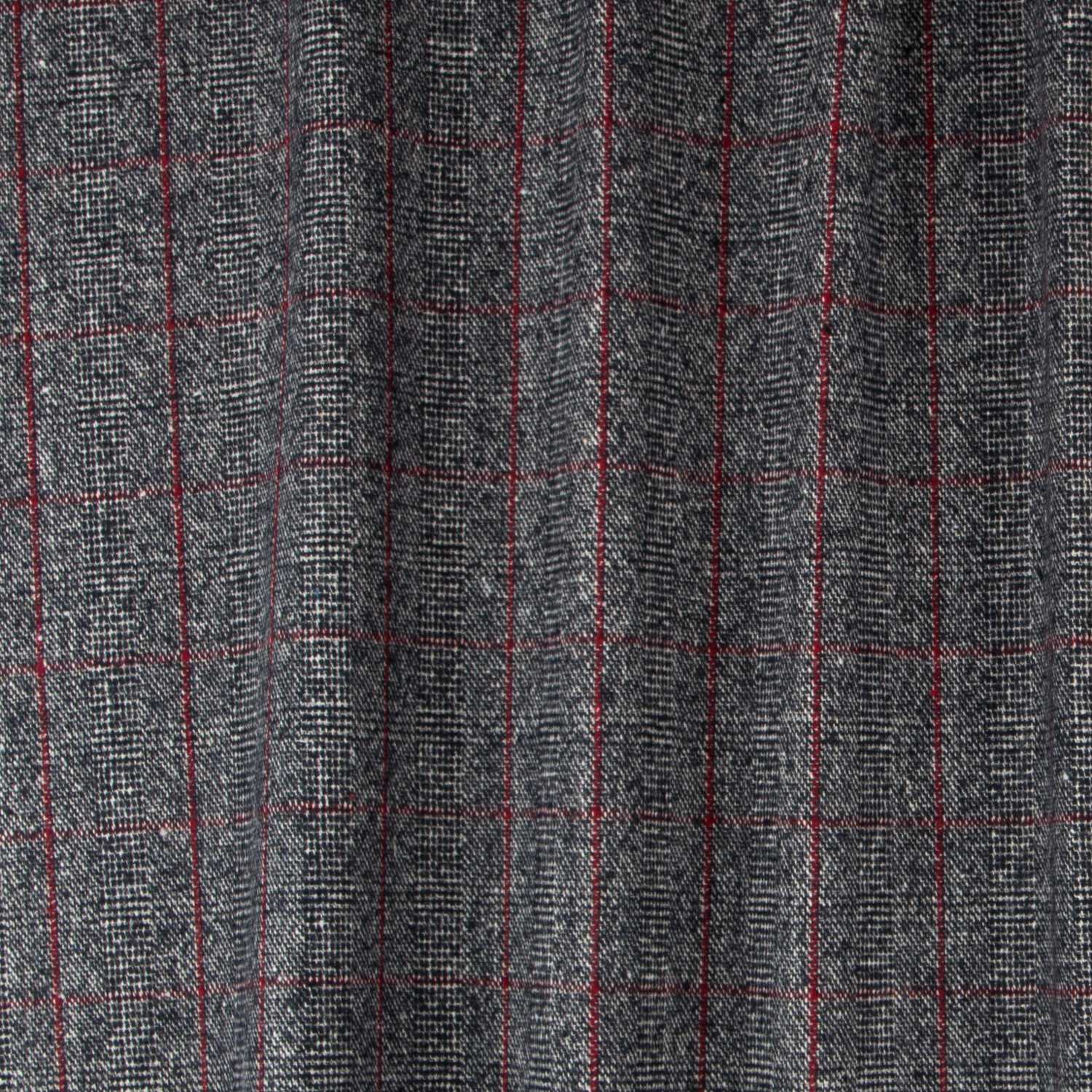 Tela Tweed Gales Rojo - Ribes y Casals