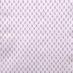 Tecido de Fanela Viyella Algodão Fundo Rosa-bebé - Ribes y Casals