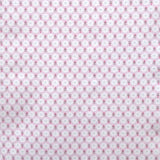 Tecido de Fanela Viyella Algodão Fundo Rosa-bebé - Ribes y Casals