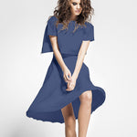 Tecido de Viscose Azul - Ribes y Casals