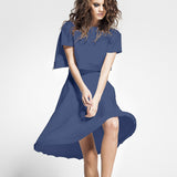 Tecido de Viscose Azul - Ribes y Casals