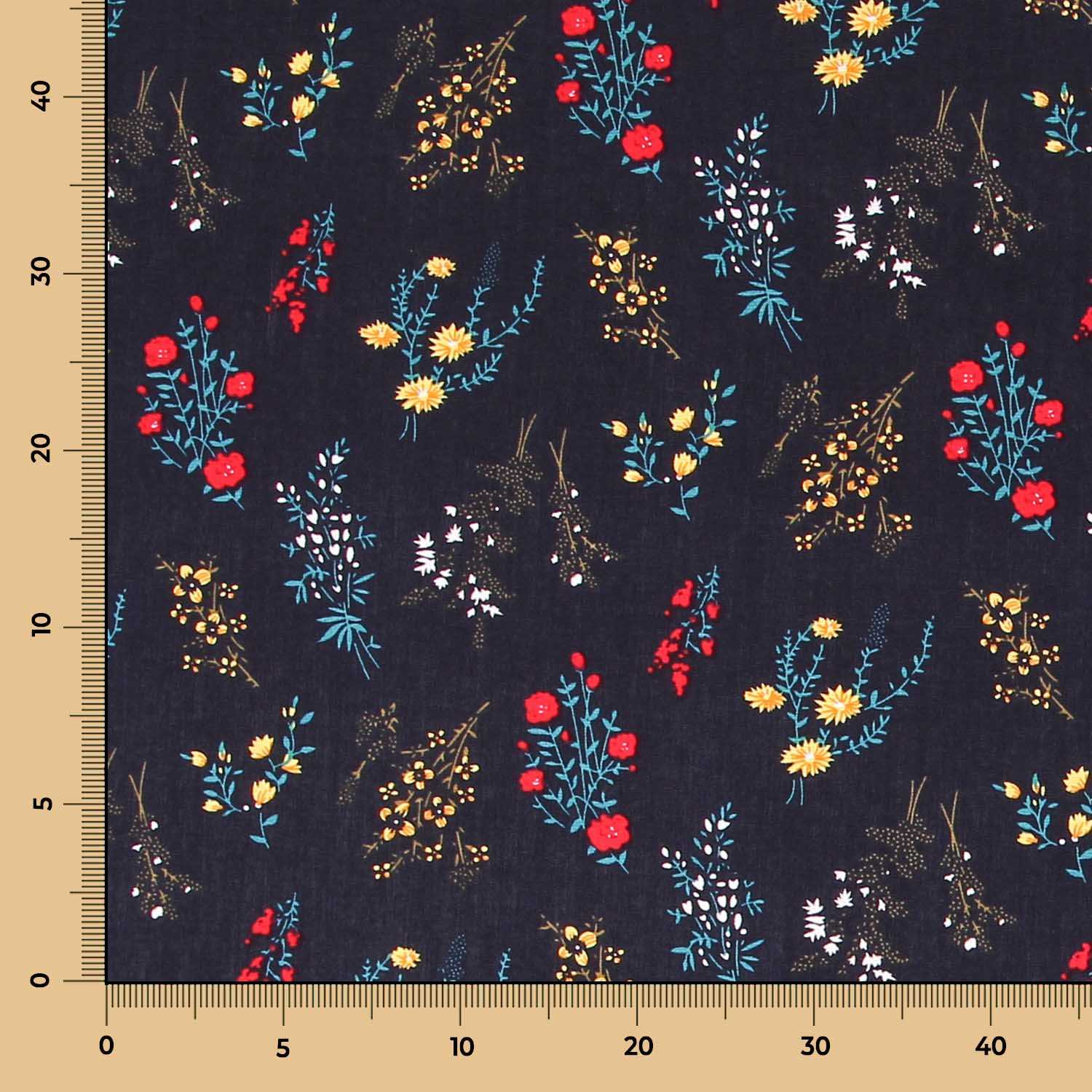 Viscose Vintage Azul - Ribes y Casals