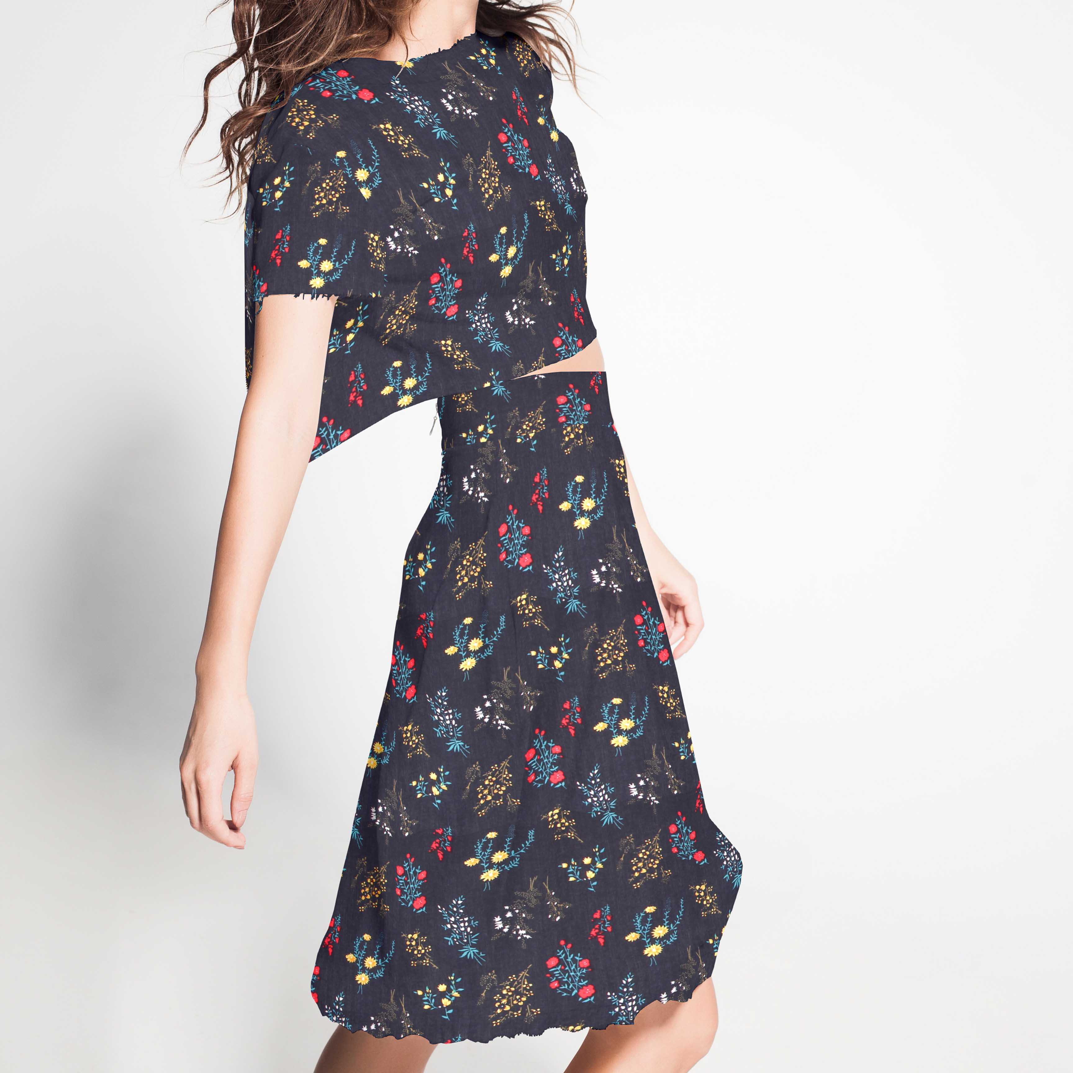 Viscose Vintage Azul - Ribes y Casals