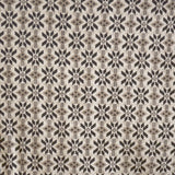 Tecido de Viscose Estampado Flor Asteca Cinzento - Ribes y Casals