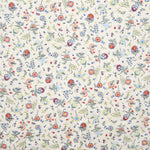 Tecido de Viscose Estampado Flores Branco Sujo - Ribes y Casals