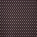 Tecido de Viscose Estampado Geométrico Grená - Ribes y Casals