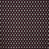 Tecido de Viscose Estampado Geométrico Grená - Ribes y Casals