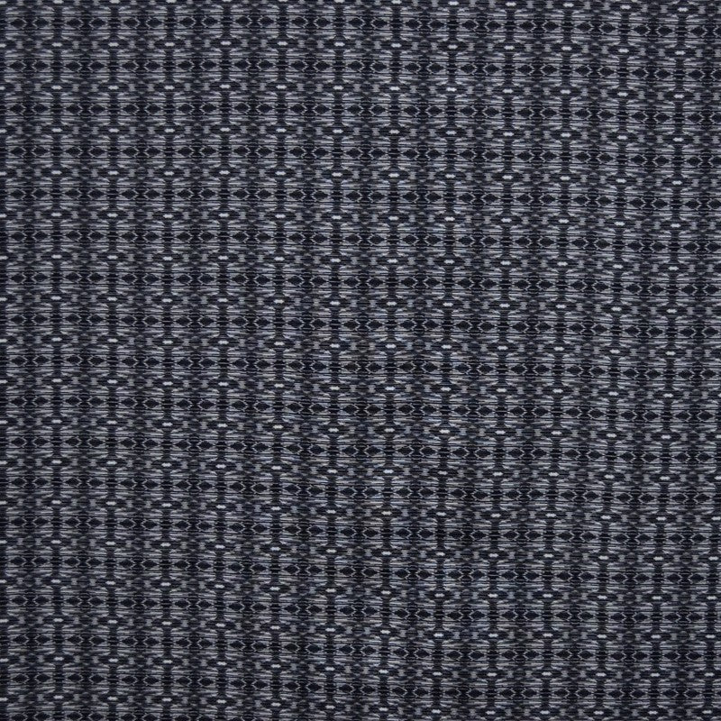 Tecido de Viscose Estampado Linhas Preto e Branco - Ribes y Casals